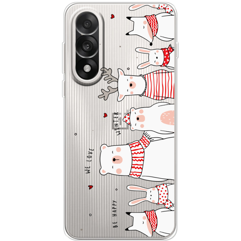 Прозорий чохол BoxFace OnePlus Nord 5 The Friendly Beasts