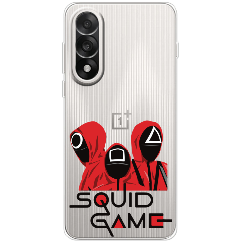 Прозорий чохол BoxFace OnePlus Nord 5 siquid game люди в красном