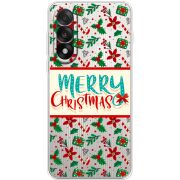 Прозорий чохол BoxFace OnePlus Nord 5 Vintage Christmas Pattern