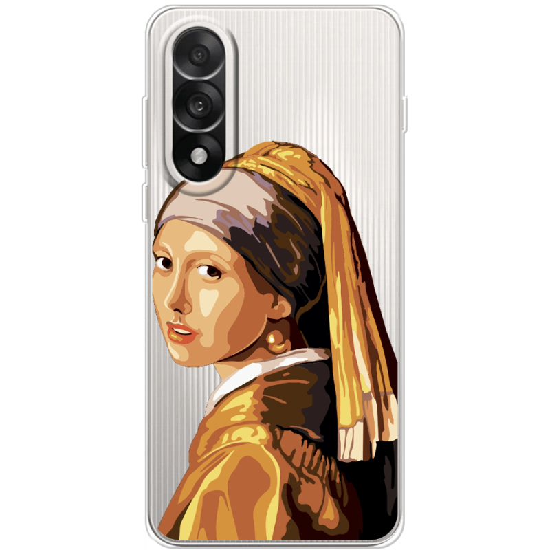 Прозорий чохол BoxFace OnePlus Nord 5 Девушка с жемчужной серёжкой