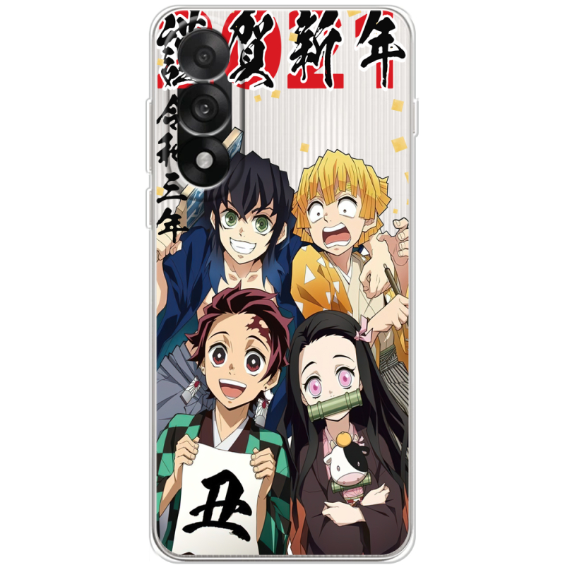 Прозорий чохол BoxFace OnePlus Nord 5 Незуко та друзі