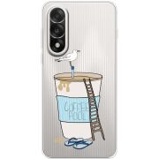 Прозорий чохол BoxFace OnePlus Nord 5 Segull in Cofee Pool