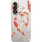 Прозорий чохол BoxFace OnePlus Nord 5 Japanese Koi Fish