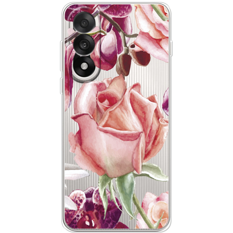 Прозорий чохол BoxFace OnePlus Nord 5 Rose