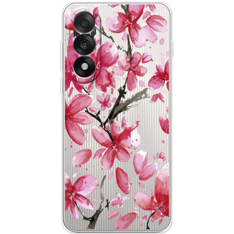 Прозорий чохол BoxFace OnePlus Nord 5 Pink Magnolia