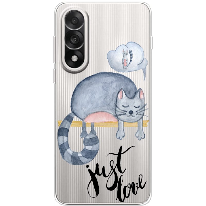 Прозорий чохол BoxFace OnePlus Nord 5 Just Love