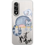 Прозорий чохол BoxFace OnePlus Nord 5 Just Love