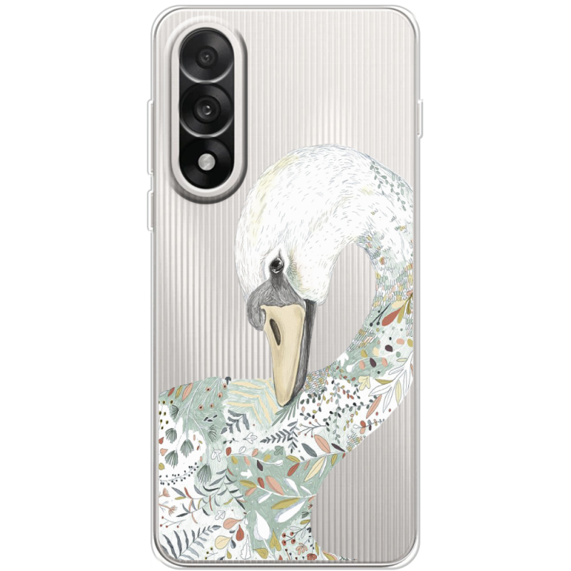 Прозорий чохол BoxFace OnePlus Nord 5 Swan