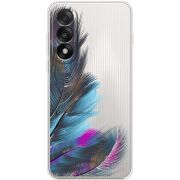 Прозорий чохол BoxFace OnePlus Nord 5 Feathers