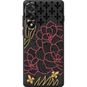 Чорний чохол BoxFace OnePlus Nord 5 FranceFlowers