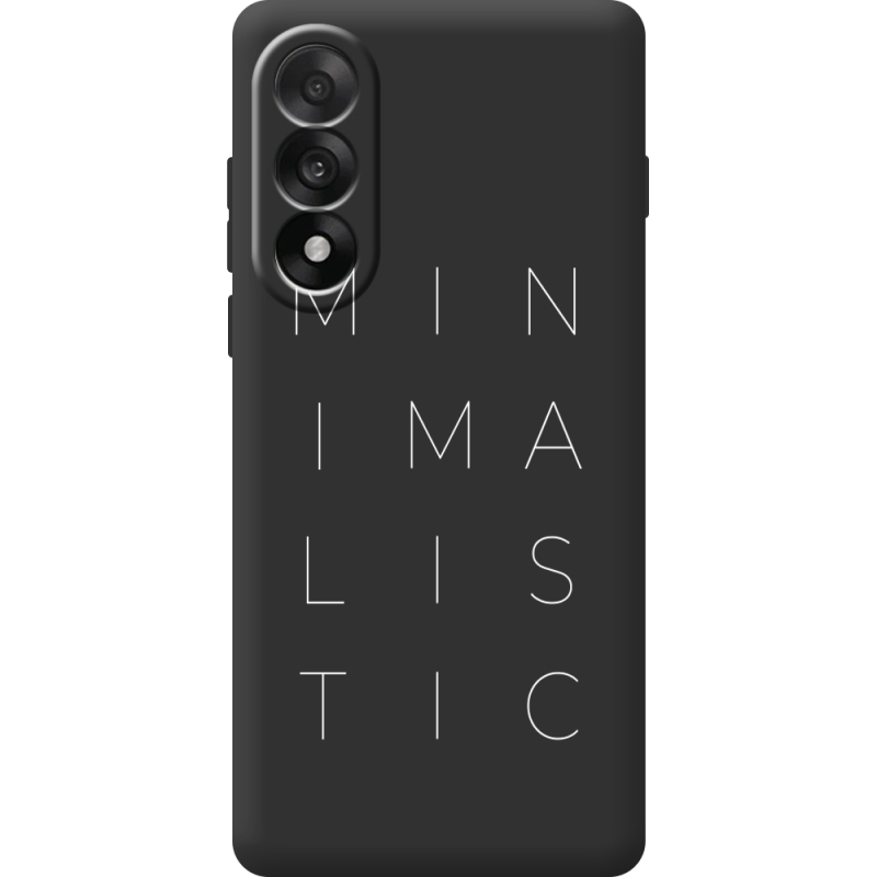 Чорний чохол BoxFace OnePlus Nord 5 Minimalistic