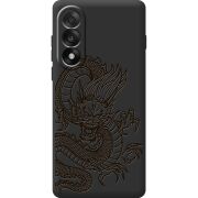 Чорний чохол BoxFace OnePlus Nord 5 Chinese Dragon