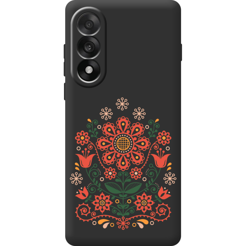 Чорний чохол BoxFace OnePlus Nord 5 Ukrainian Ornament