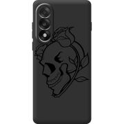 Чорний чохол BoxFace OnePlus Nord 5 Skull and Roses
