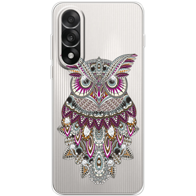 Чохол зі стразами OnePlus Nord 5 Owl