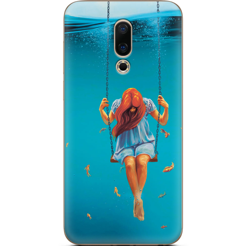 Чехол Uprint Meizu 16 Girl In The Sea