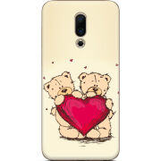 Чехол Uprint Meizu 16 Teddy Bear Love