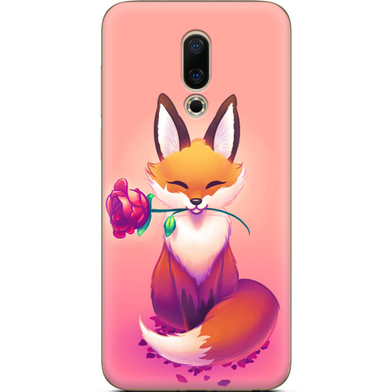 Чехол Uprint Meizu 16 Cutie Fox