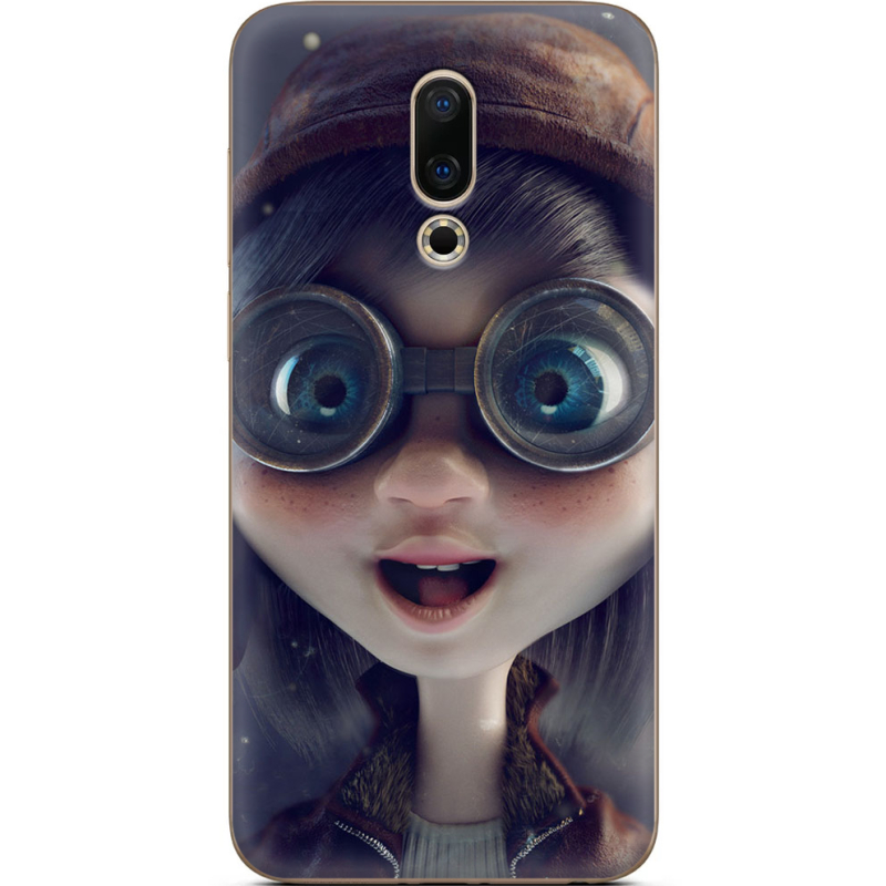 Чехол Uprint Meizu 16 Blue Eyes