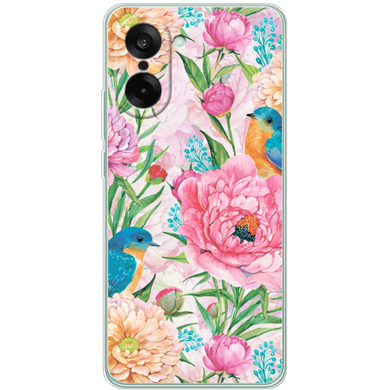 Чохол BoxFace OnePlus Nord CE5 Birds in Flowers