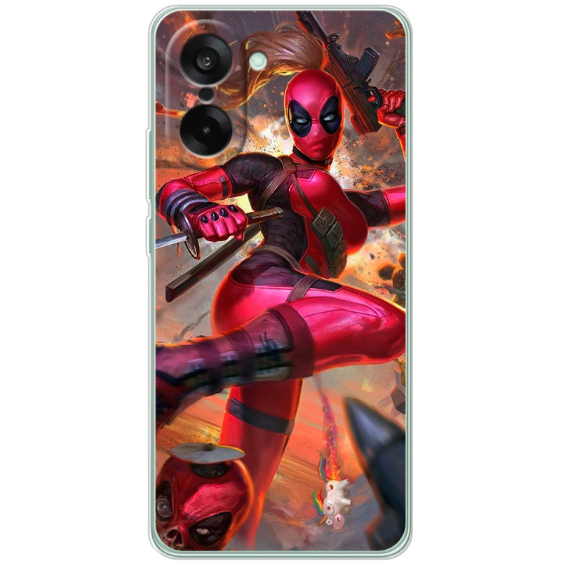 Чохол BoxFace OnePlus Nord CE5 Woman Deadpool