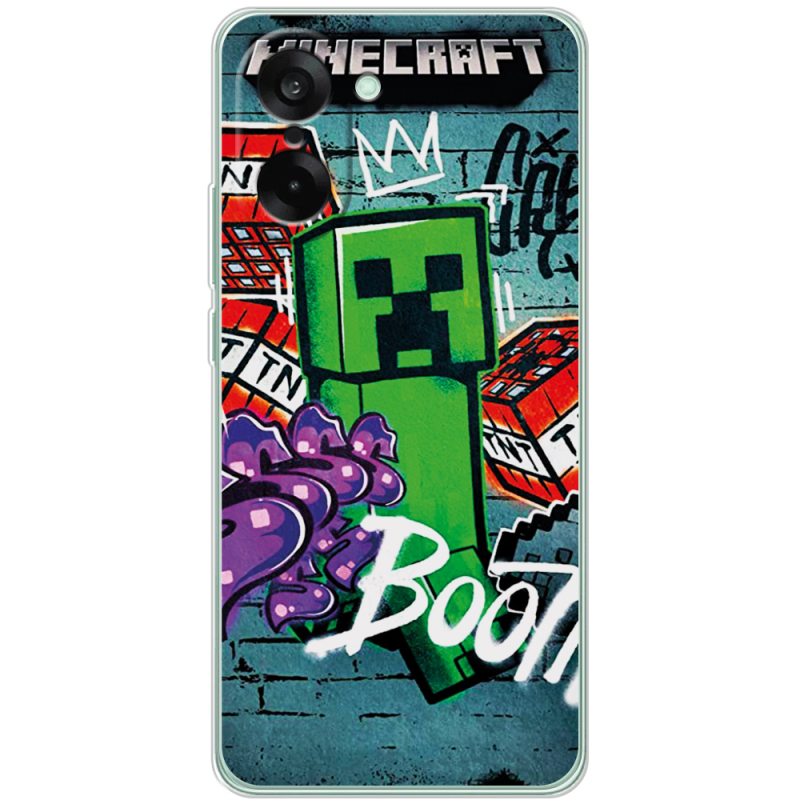 Чохол BoxFace OnePlus Nord CE5 Minecraft Graffiti