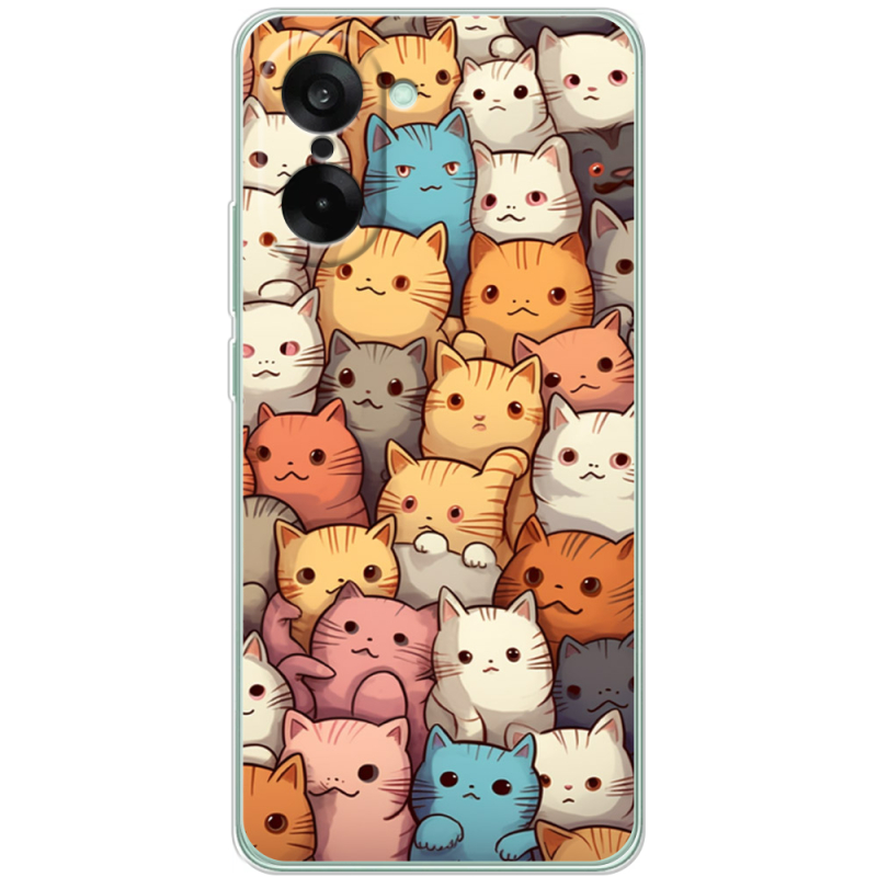 Чохол BoxFace OnePlus Nord CE5 Котики муркотики