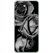 Чохол BoxFace OnePlus Nord CE5 Black and White Roses