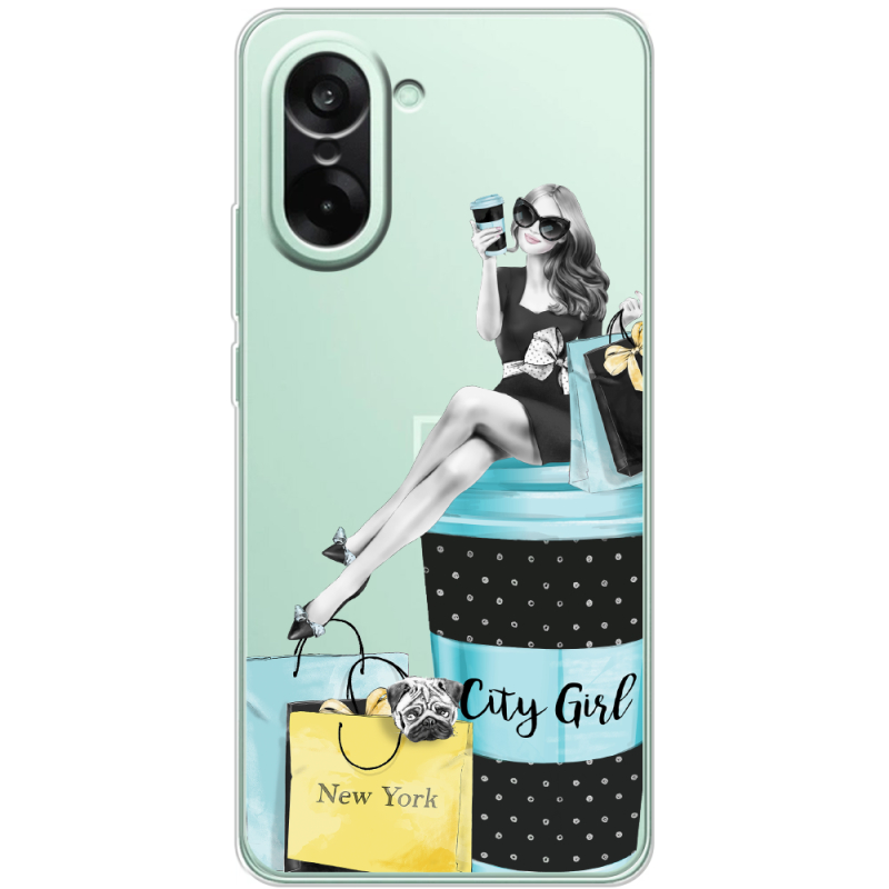 Прозорий чохол BoxFace OnePlus Nord CE5 City Girl