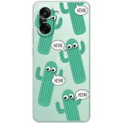 Прозорий чохол BoxFace OnePlus Nord CE5 с 3D-глазками HIYA