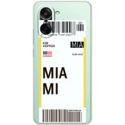 Прозорий чохол BoxFace OnePlus Nord CE5 Ticket Miami