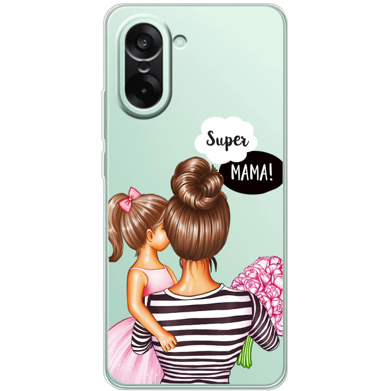Прозорий чохол BoxFace OnePlus Nord CE5 Super Mama and Daughter