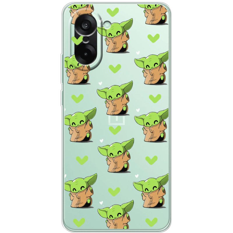 Прозорий чохол BoxFace OnePlus Nord CE5 Pattern Baby Yoda