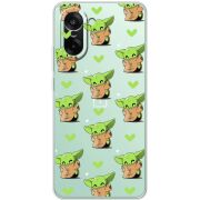 Прозорий чохол BoxFace OnePlus Nord CE5 Pattern Baby Yoda