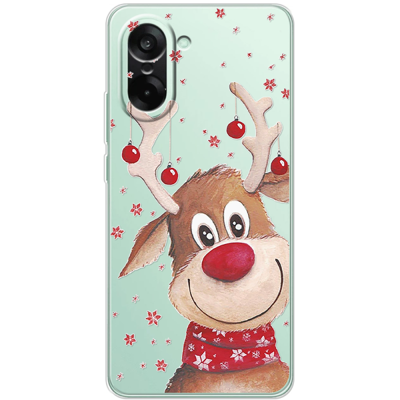 Прозорий чохол BoxFace OnePlus Nord CE5 Winter Deer