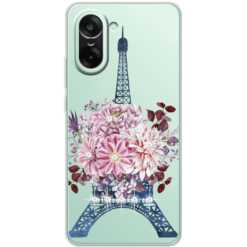 Чохол зі стразами OnePlus Nord CE5 Eiffel Tower