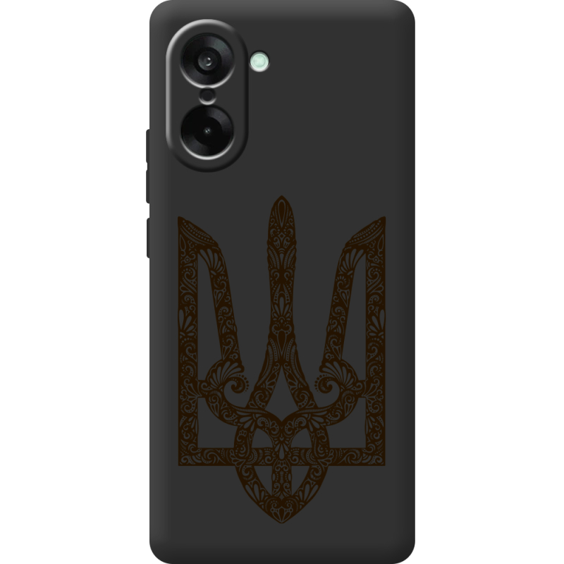 Чорний чохол BoxFace OnePlus Nord CE5 Ukrainian Trident