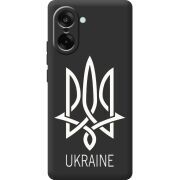 Чорний чохол BoxFace OnePlus Nord CE5 Тризуб монограмма ukraine
