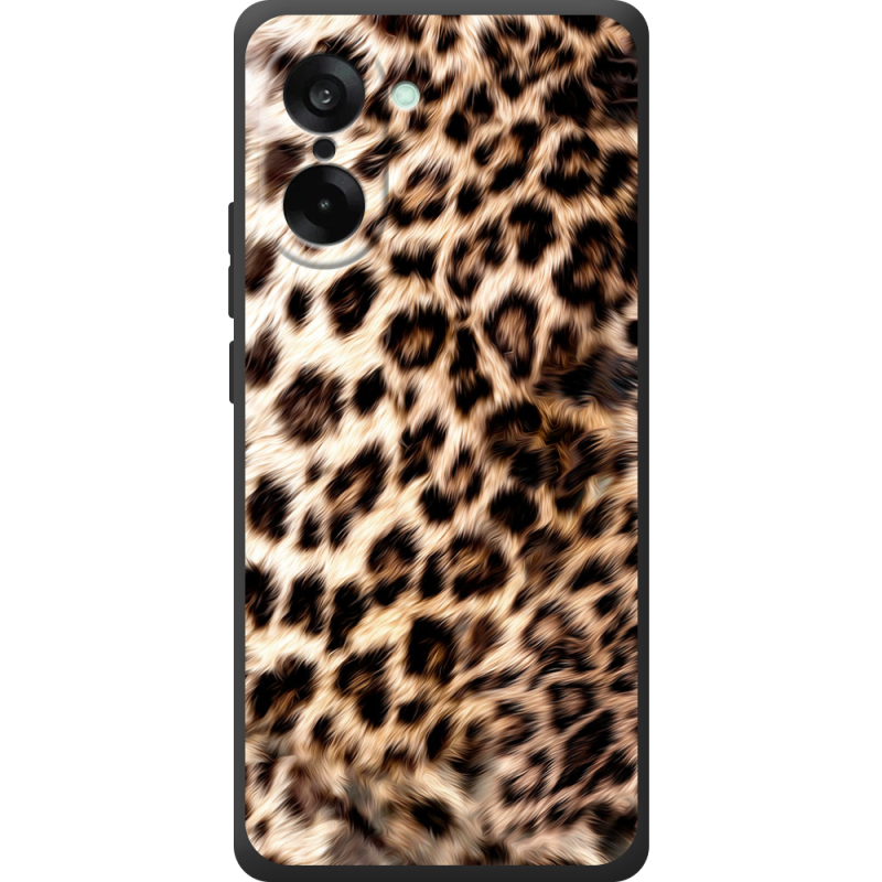 Чорний чохол BoxFace OnePlus Nord CE5 Леопардовий