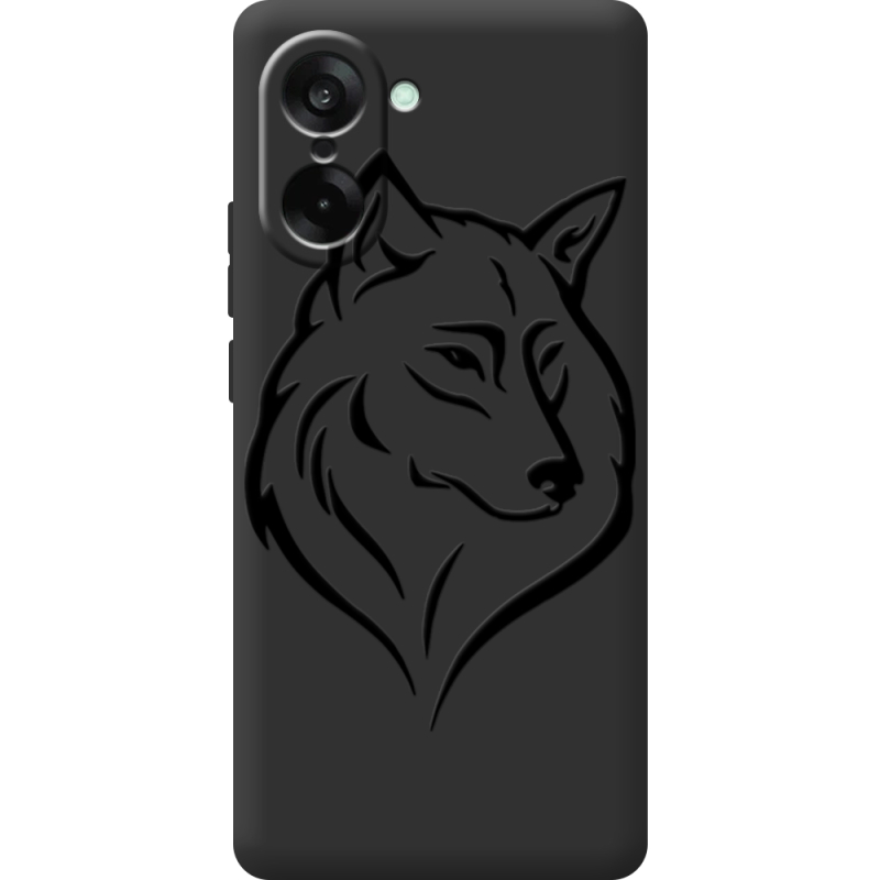 Чорний чохол BoxFace OnePlus Nord CE5 Wolf
