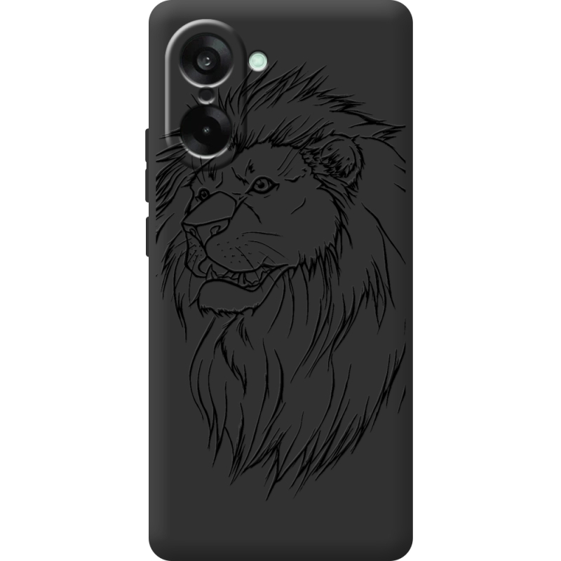 Чорний чохол BoxFace OnePlus Nord CE5 Lion