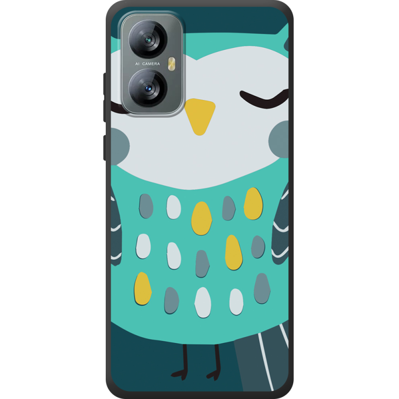 Чохол BoxFace Blackview A52 Green Owl
