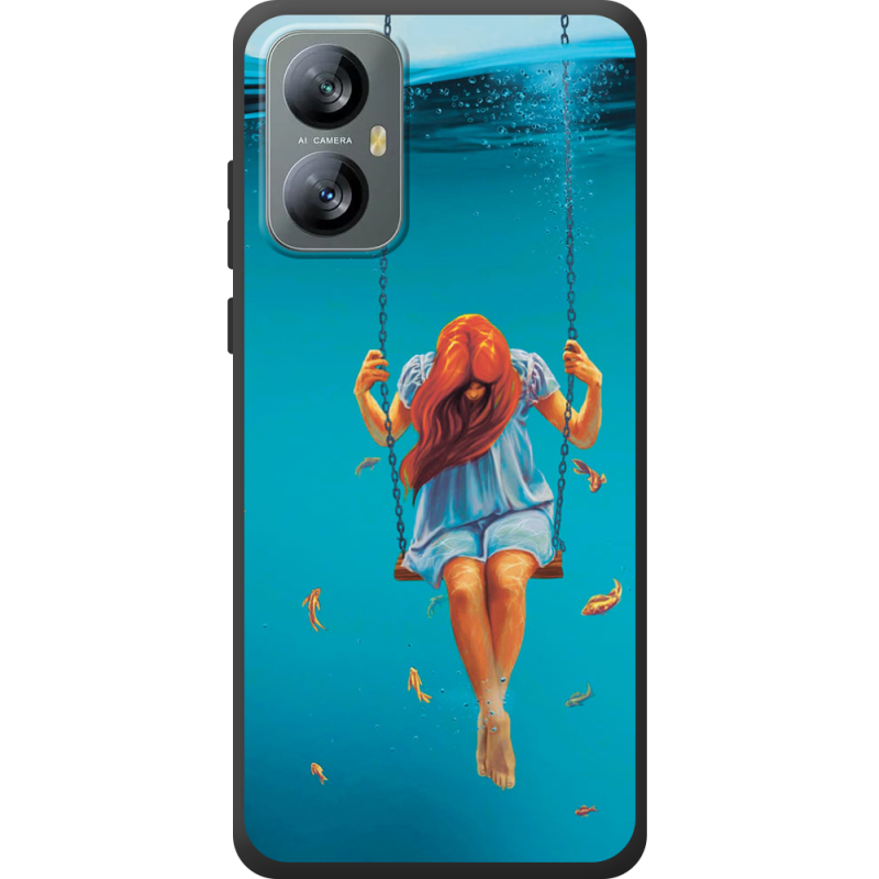 Чохол BoxFace Blackview A52 Girl In The Sea