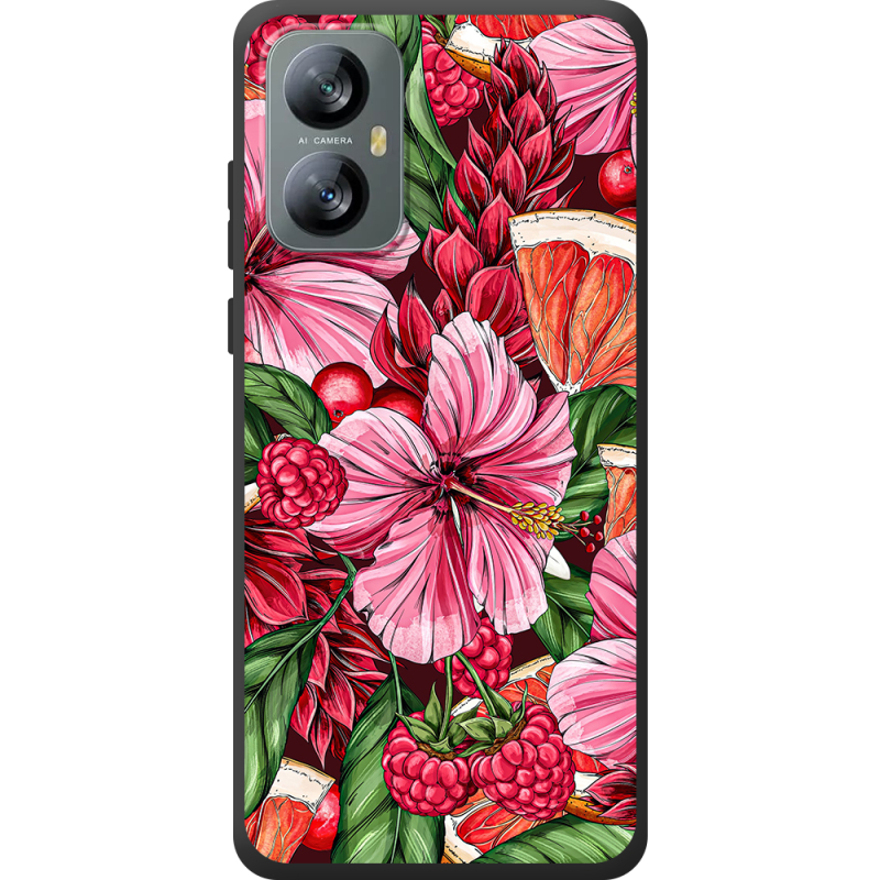 Чохол BoxFace Blackview A52 Tropical Flowers