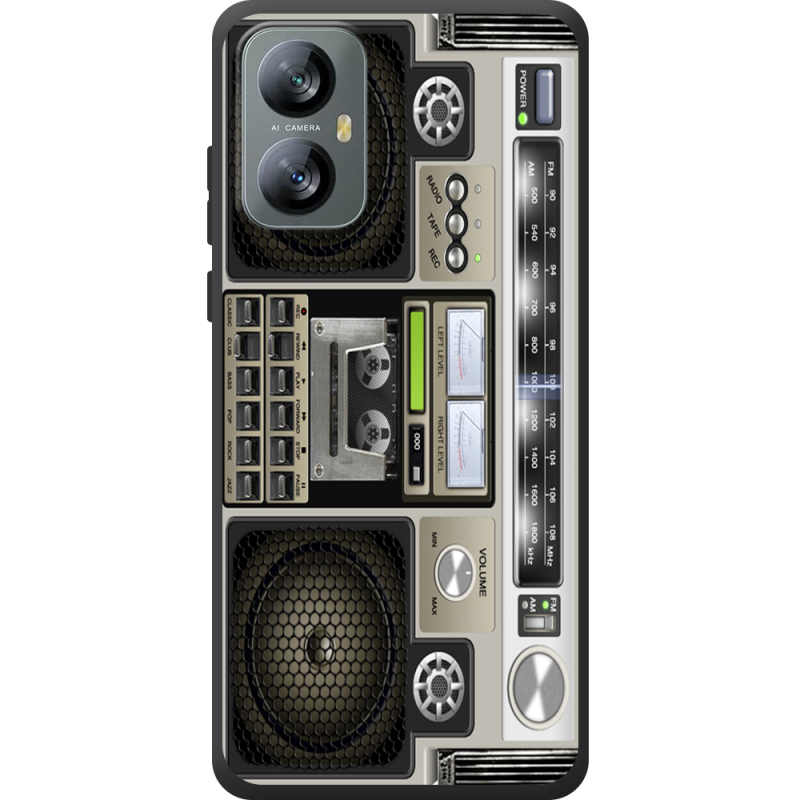 Чохол BoxFace Blackview A52 Old Boombox