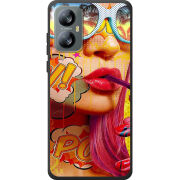 Чохол BoxFace Blackview A52 Yellow Girl Pop Art