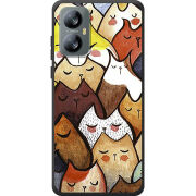 Чохол BoxFace Blackview A52 Sleepy Cats