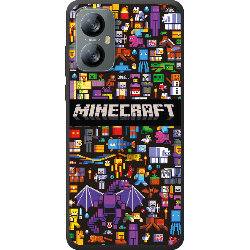 Чохол BoxFace Blackview A52 Minecraft Mobbery
