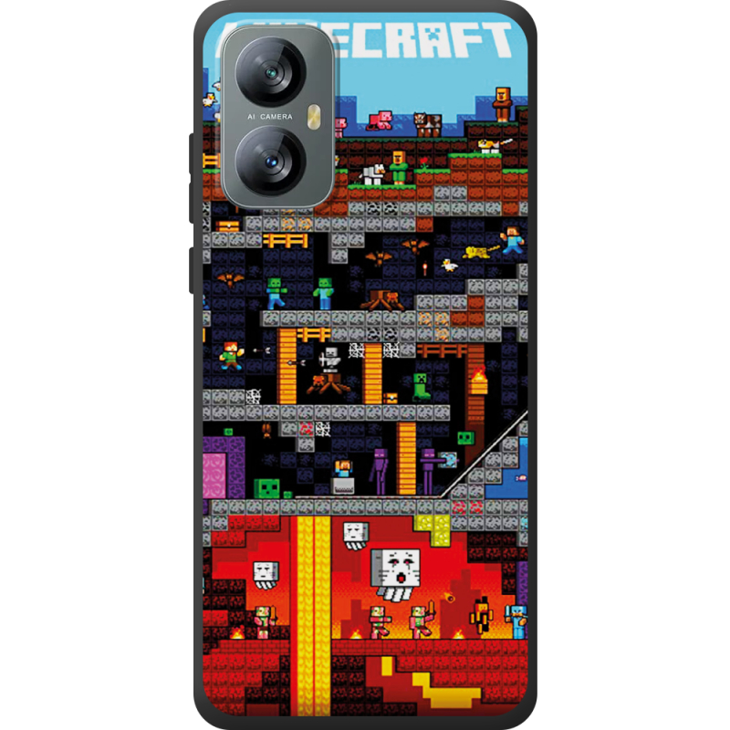 Чохол BoxFace Blackview A52 Minecraft Lode Runner