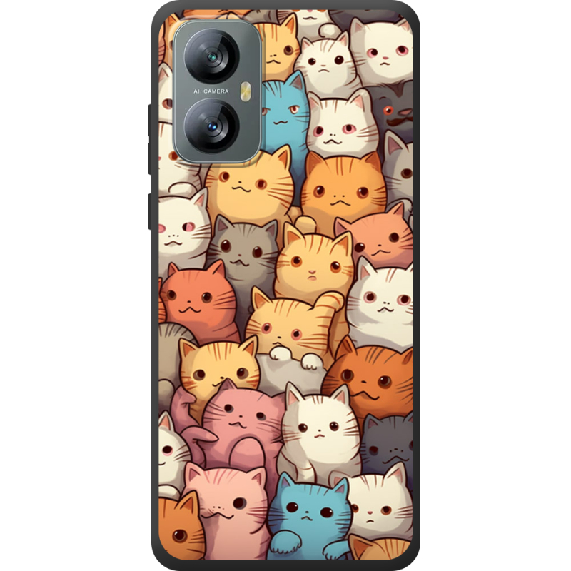 Чохол BoxFace Blackview A52 Котики муркотики